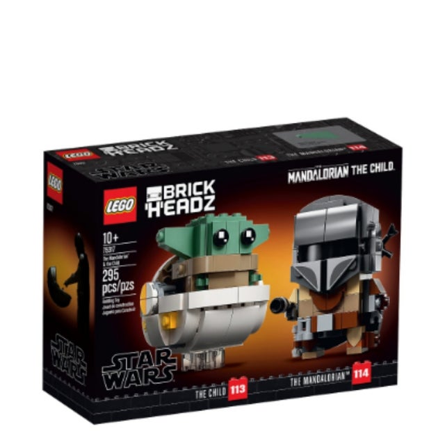 Lego brickheadz the mandalorian best sale